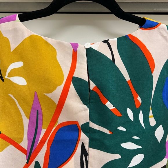 NWT Molly Bracken Lili Sidonio Tropical Floral Dress - Picture 7 of 11